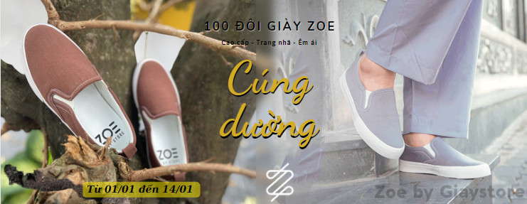 Chương trình cúng dường 100 đôi giày ZOE